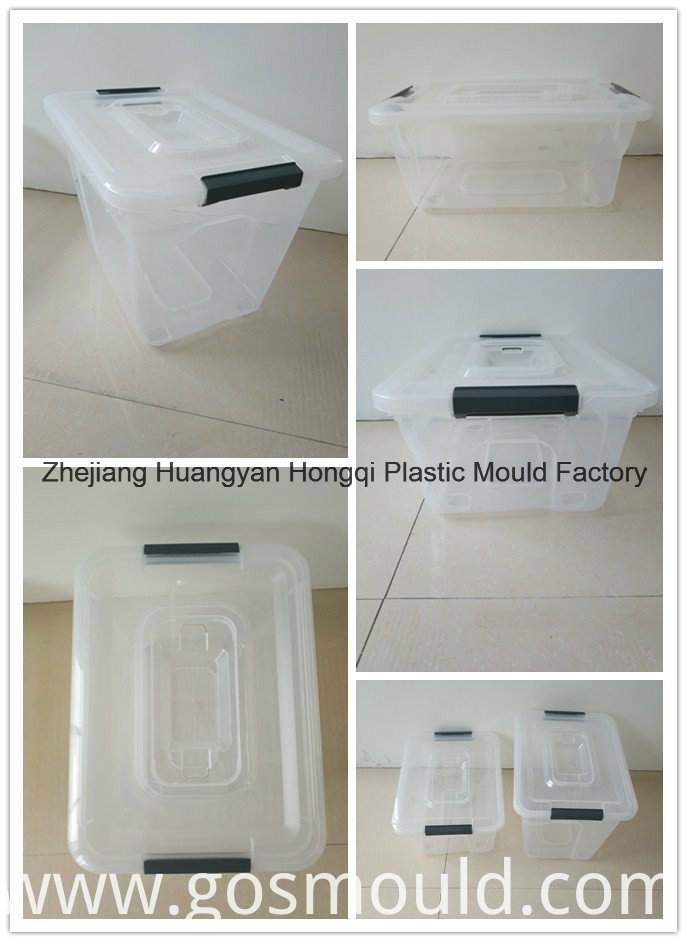 PP Transparent Box Injection Mould for Packing and Storage Plastic Box Mould